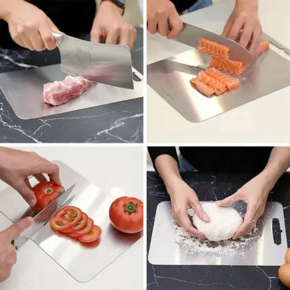 🔥 Titanium Alloy Cutting Board – Ultra-Durable, Hygienic & Knife-Friendly Kitchen Essential