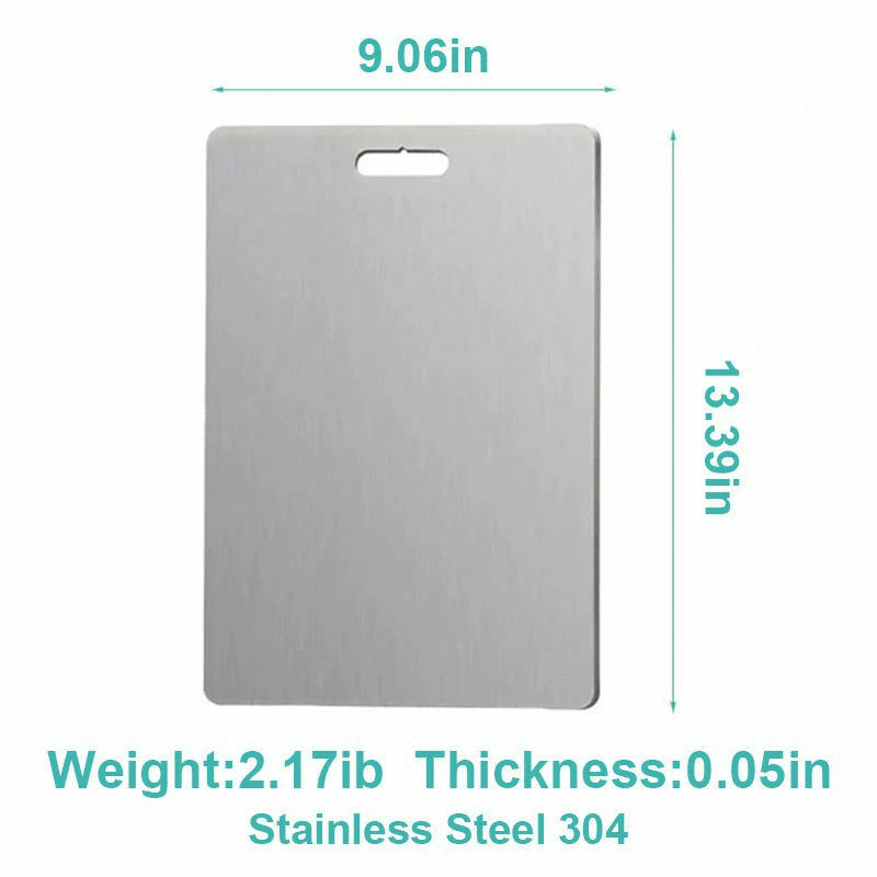 🔥 Titanium Alloy Cutting Board – Ultra-Durable, Hygienic & Knife-Friendly Kitchen Essential