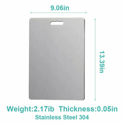🔥 Titanium Alloy Cutting Board – Ultra-Durable, Hygienic & Knife-Friendly Kitchen Essential