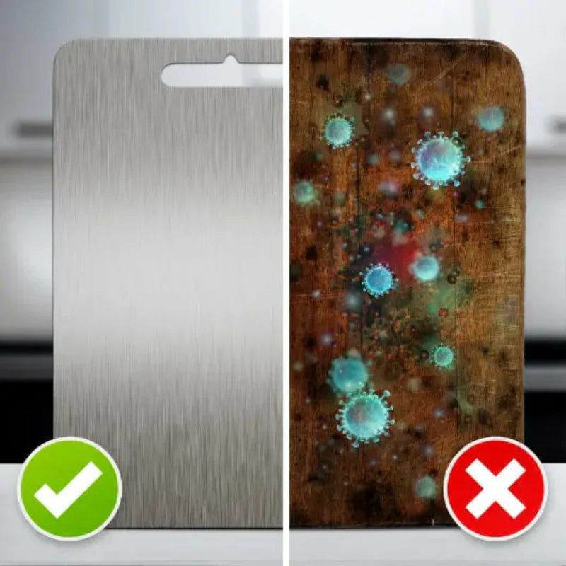🔥 Titanium Alloy Cutting Board – Ultra-Durable, Hygienic & Knife-Friendly Kitchen Essential